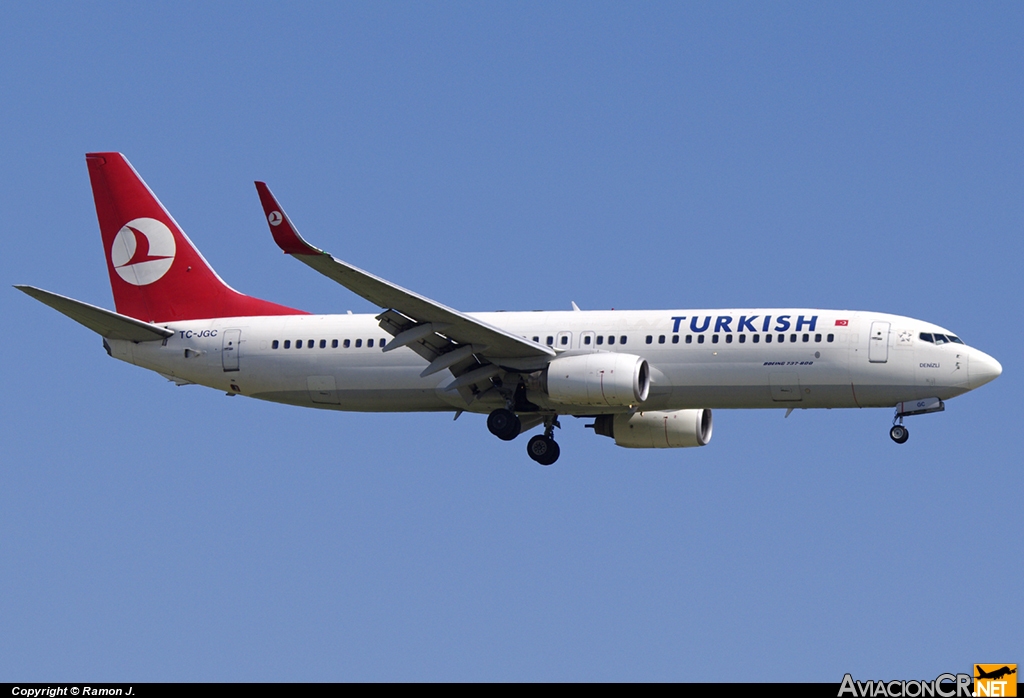TC-JGC - Boeing 737-8F2 - Turkish Airlines