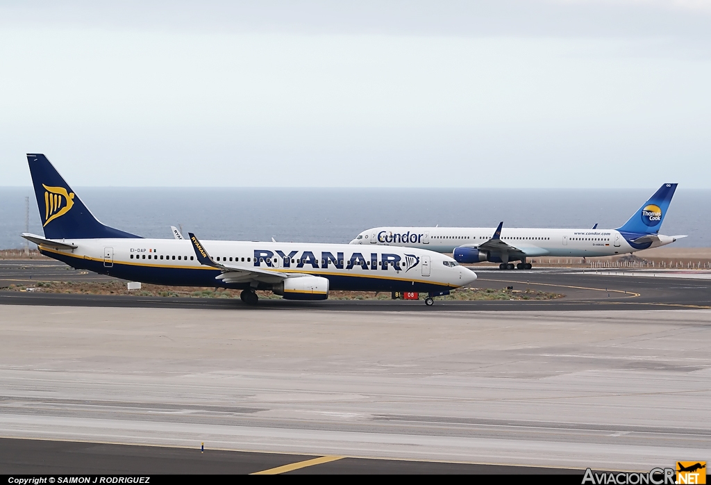 EI-DAP - Boeing 737-8AS - Ryanair