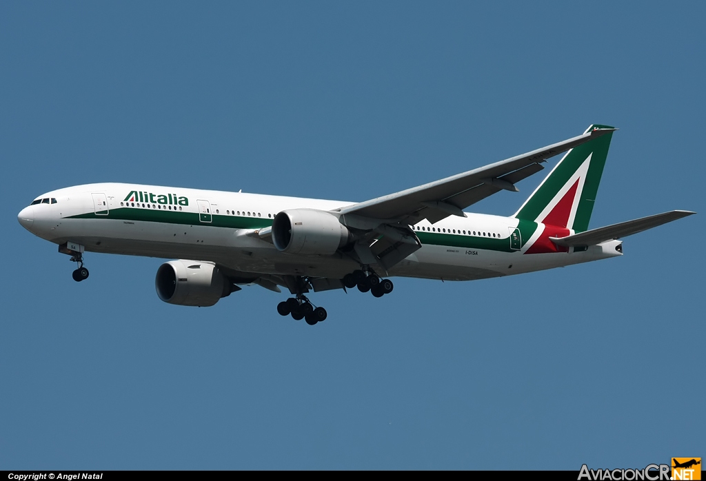 I-DISA - Boeing 777-243(ER) - Alitalia