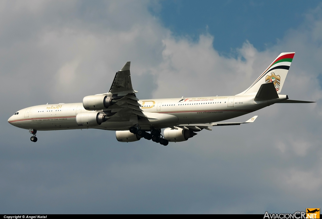 A6-EHD - Airbus A340-541 - Etihad Airways