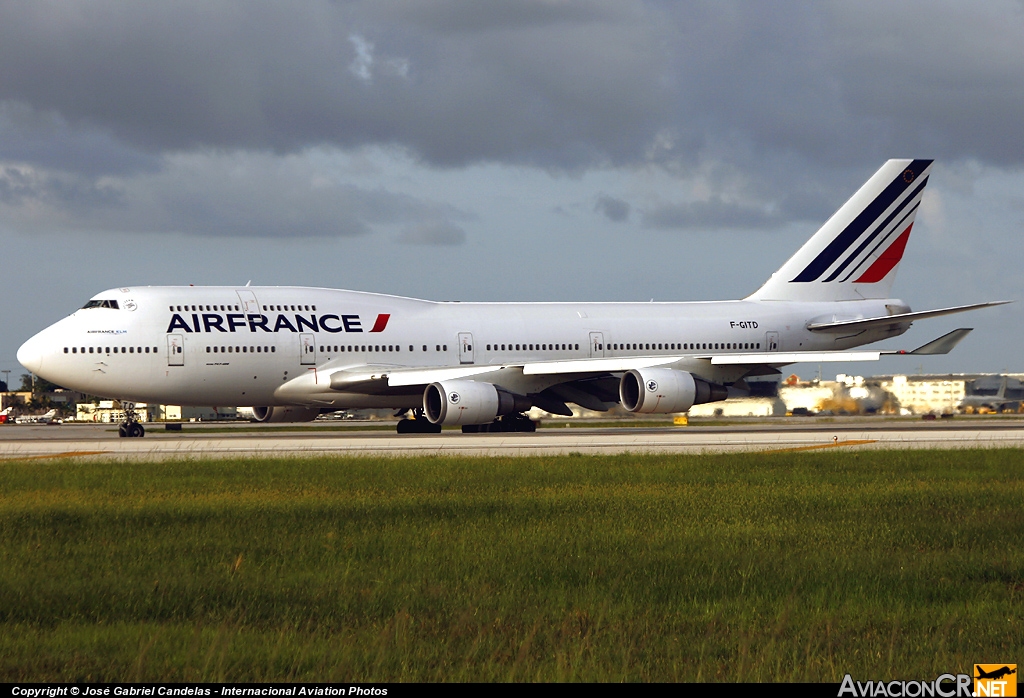 F-GITD - Boeing 747-428 - Air France