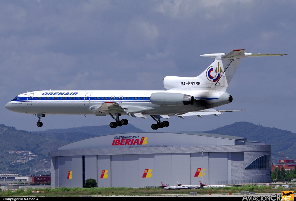 RA-85768 - Tupolev Tu-154M - Orenair
