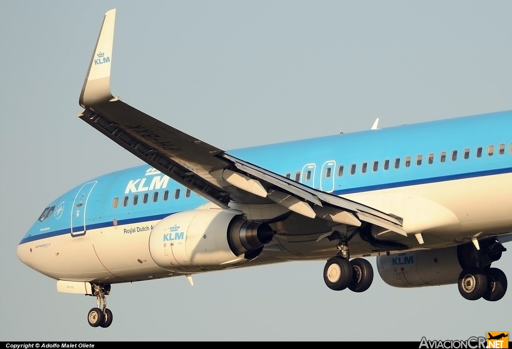 PH-BXK - Boeing 737-8K2 - KLM - Royal Dutch Airlines
