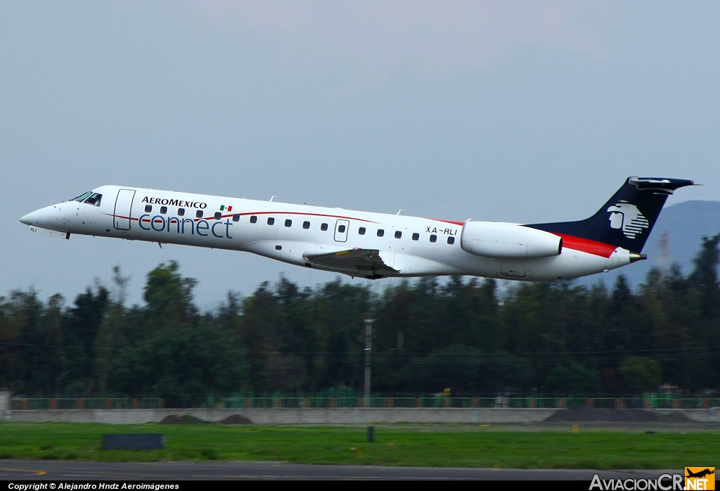 XA-RLI - Embraer EMB-145LU (ERJ-145LU) - AeroMexico Connect