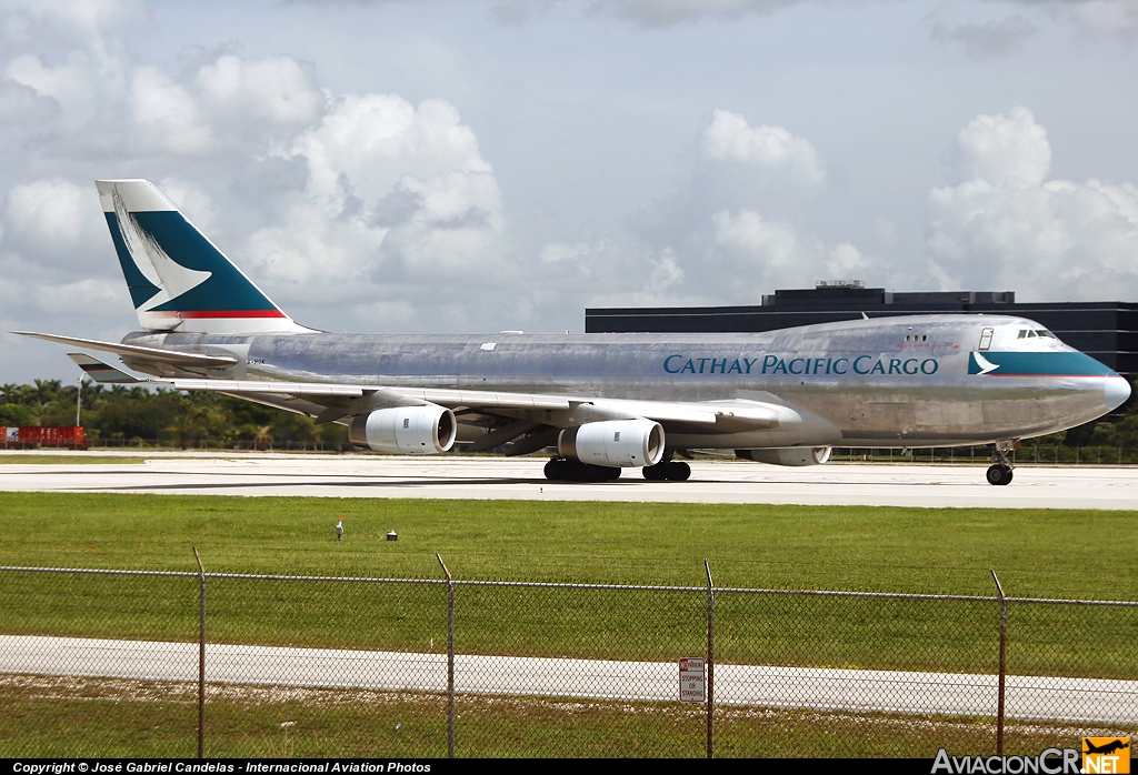 B-HUK - Boeing 747-467F/SCD - Cathay Pacific Airways Cargo