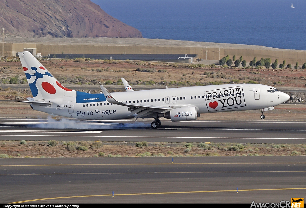 OK-TVB - Boeing 737-8CX - Travel Service