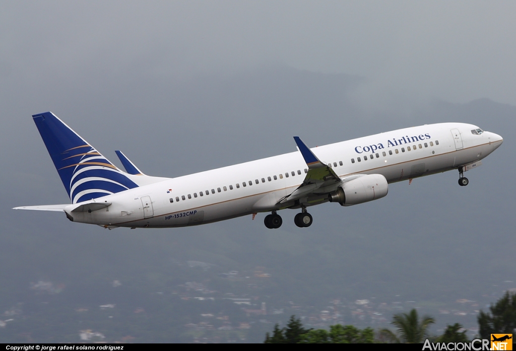 HP-1532CMP - Boeing 737-8V3 - Copa Airlines