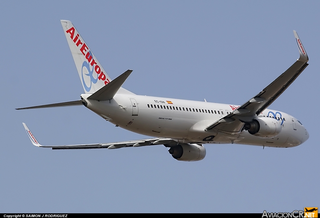 EC-ISN - Boeing 737-86Q - Air Europa