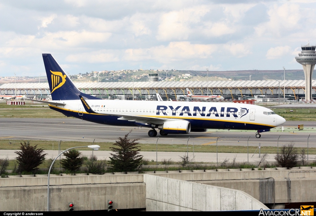 EI-DPS - Boeing 737-8AS - Ryanair