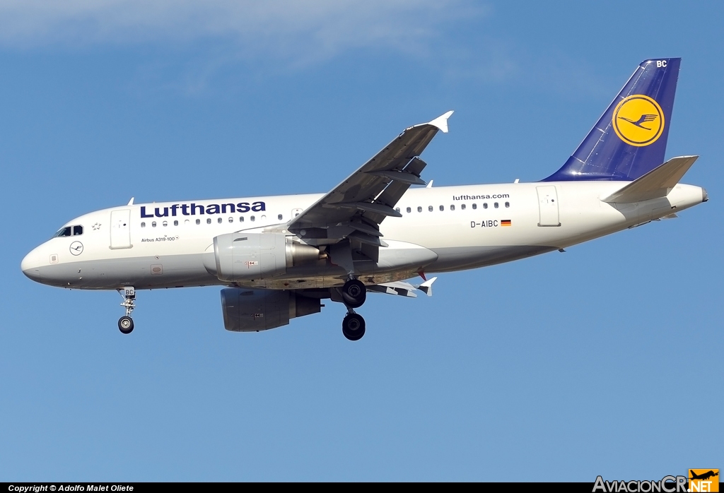 D-AIBC - Airbus A319-112 - Lufthansa
