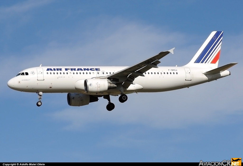 F-GKXJ - Airbus A320-214 - Air France
