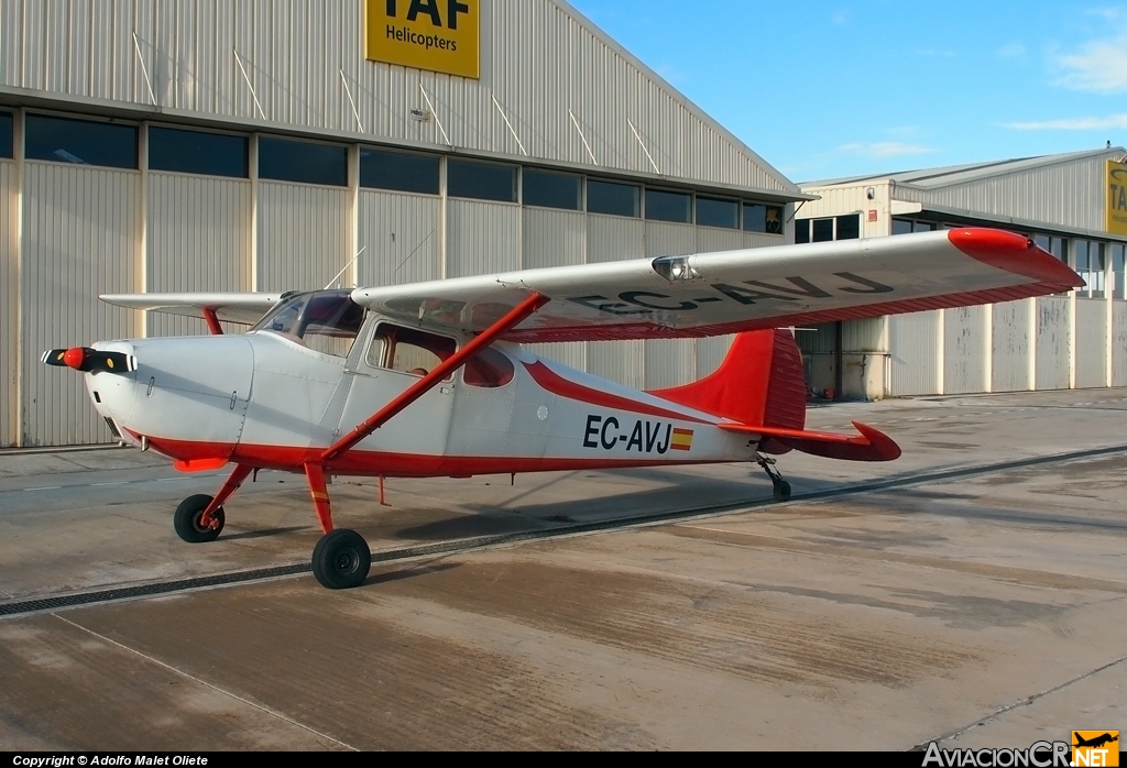EC-AVJ - Cessna 170B - Fundacio Parc Aeronautic de Catalunya