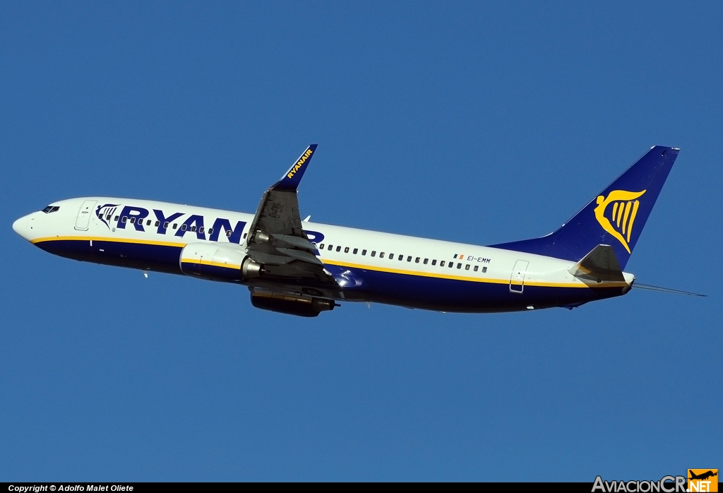 EI-EMM - Boeing 737-8AS - Ryanair