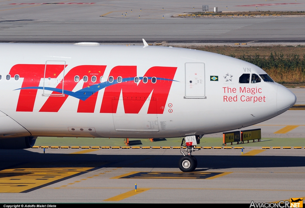 PT-MVN - Airbus A330-223 - TAM