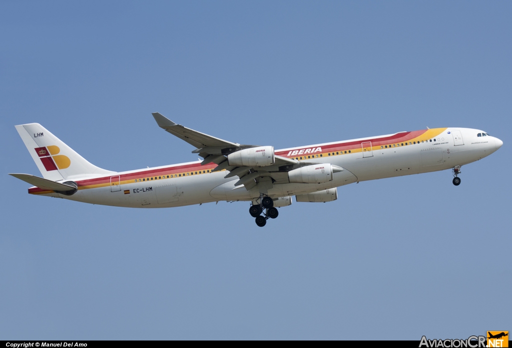 EC-LHM - Airbus A340-313X - Iberia