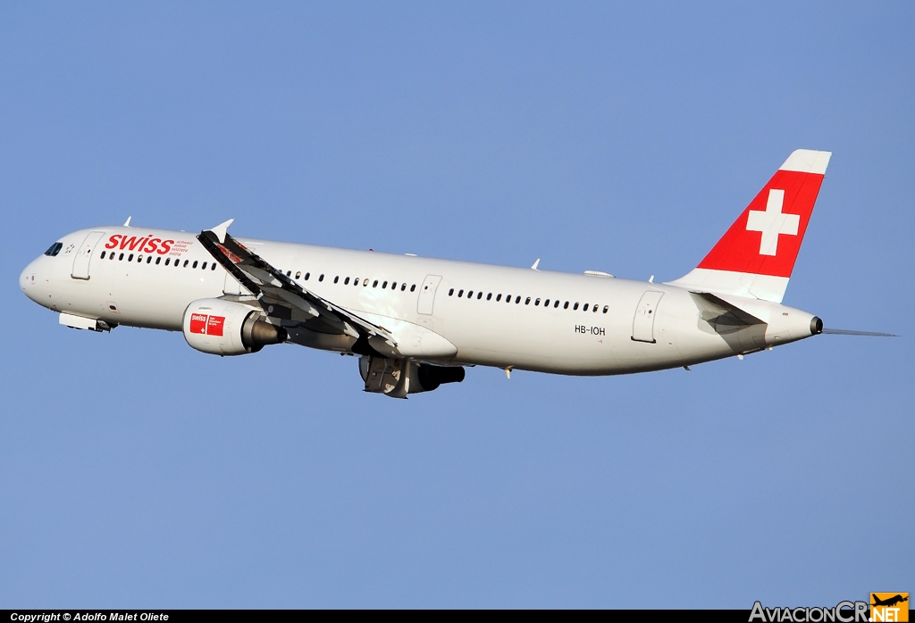 HB-IOH - Airbus A321-111 - Swiss International Air Lines