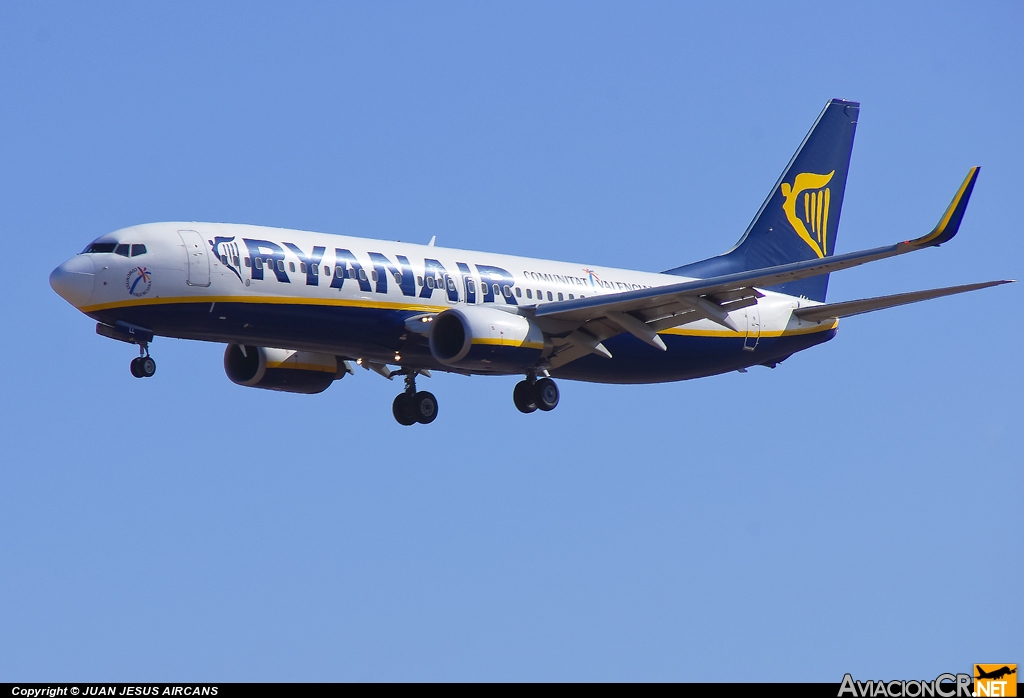 EI-DLL - Boeing 737-8AS - Ryanair