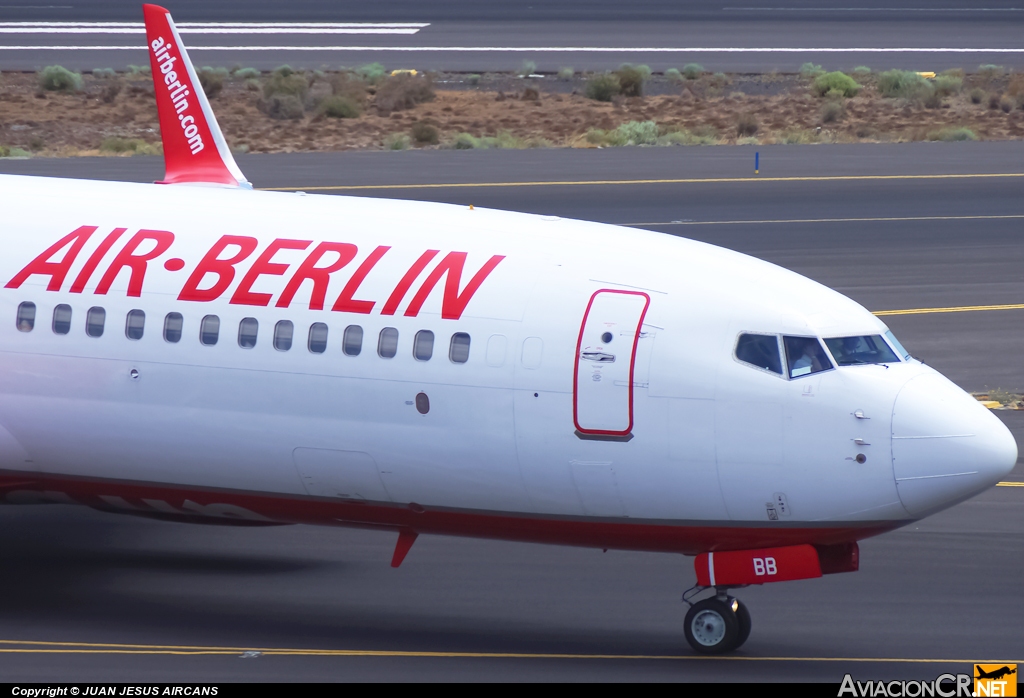 D-ABBB - Boeing 737-86J - Air Berlin