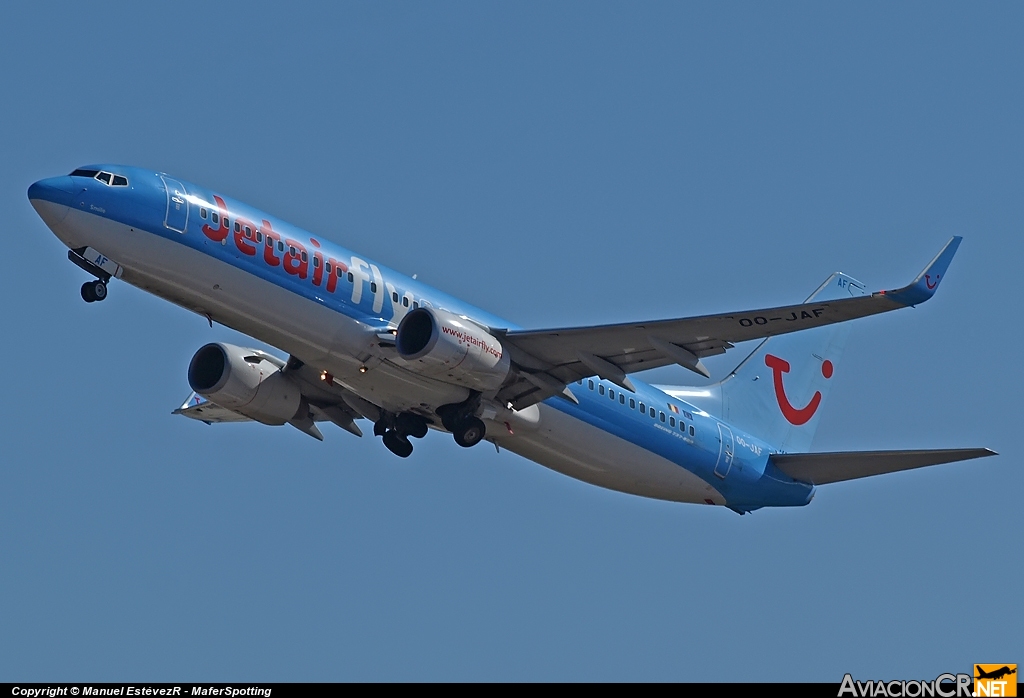 OO-JAF - Boeing 737-8K5 - Jetair Fly