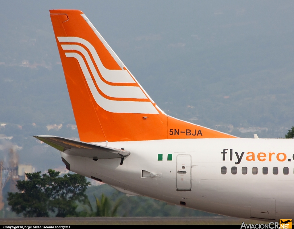 5N-BJA - Boeing 737-4B7 - AeroContractors of Nigeria
