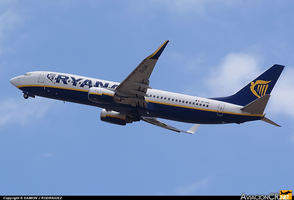 EI-DHI - Boeing 737-8AS - Ryanair
