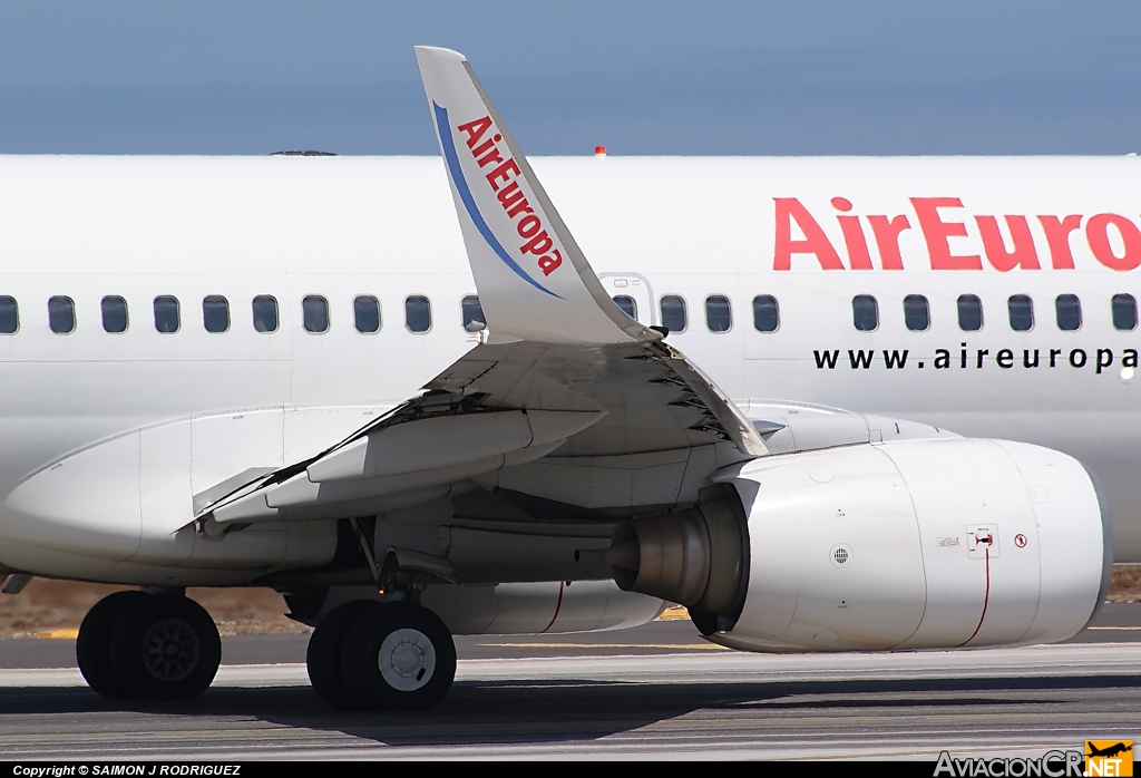 EC-IDT - Boeing 737-86Q - Air Europa