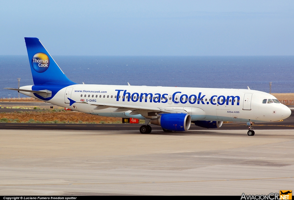 G-DHRG - Airbus A320-214 - Thomas Cook Airlines