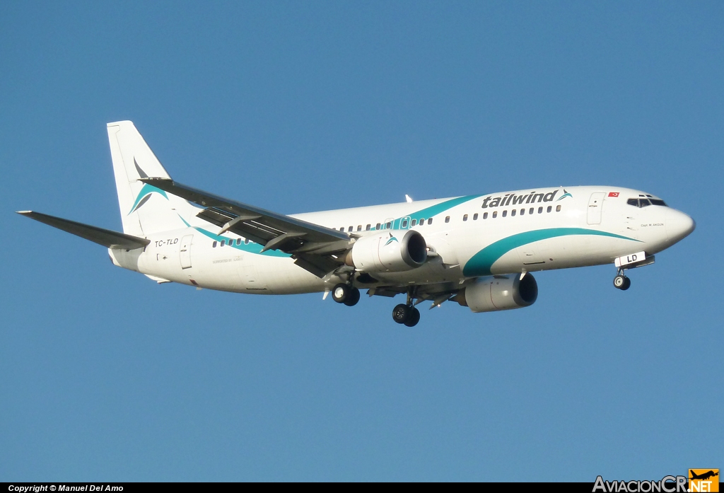 TC-TLD - Boeing 737-4Q8 - Tailwind Airlines