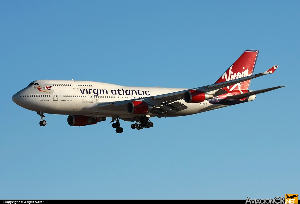G-VXLG - Boeing 747-41R - Virgin Atlantic