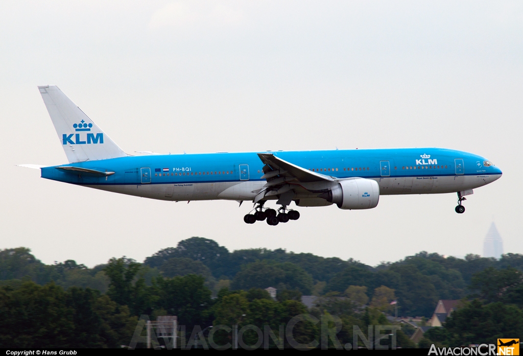 PH-BQI - Boeing 777-206/ER - KLM Royal Dutch Airlines