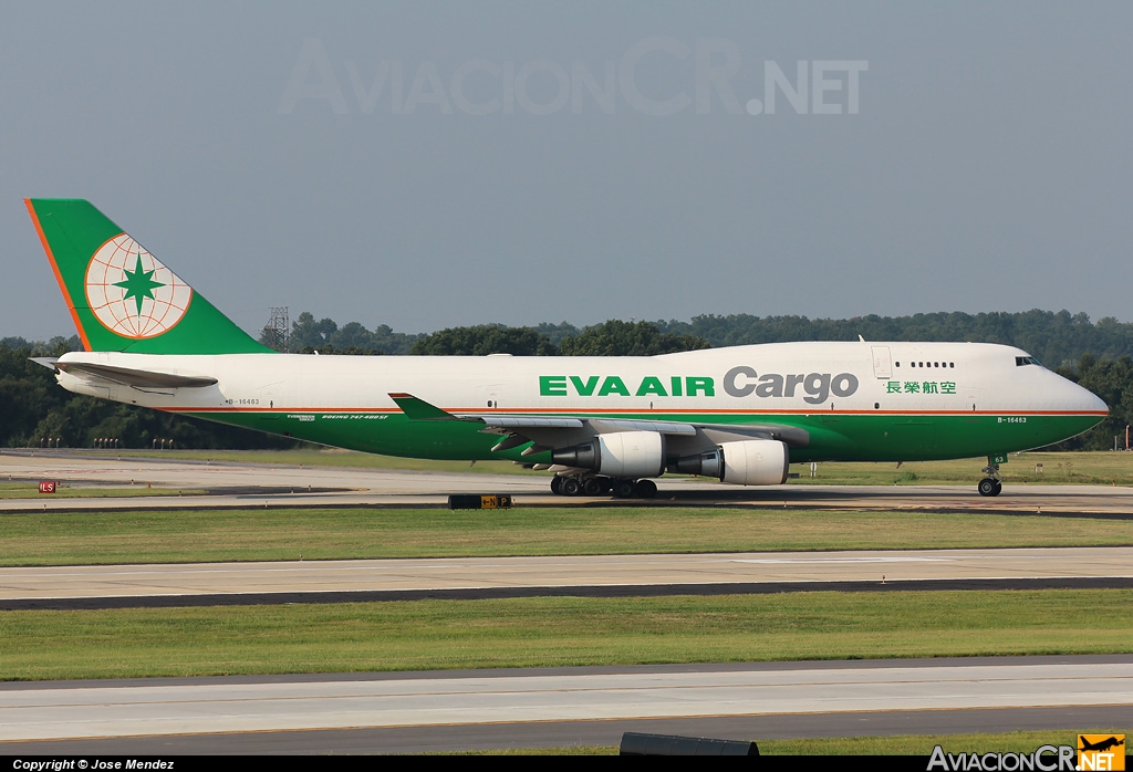 B-16463 - Boeing 747-45EM(BDSF) - EVA Air Cargo