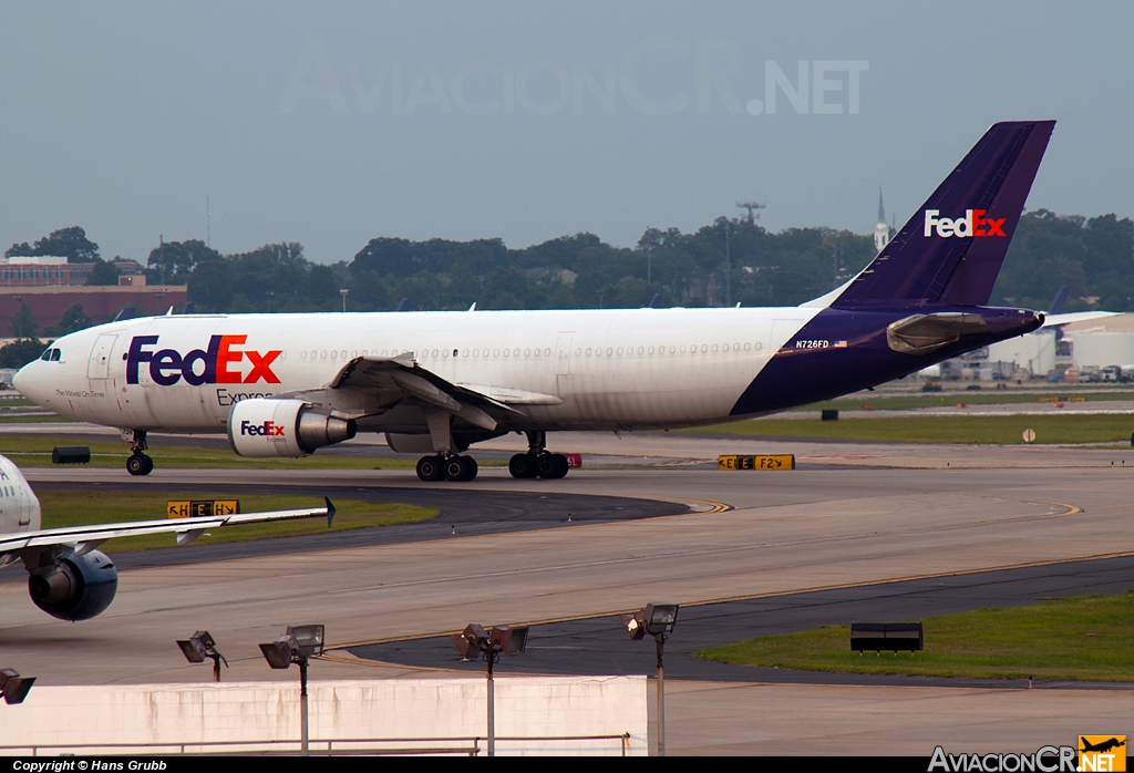 N726FD - Airbus A300F4-622R - FedEx