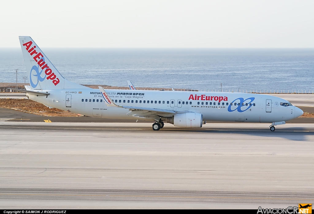 EC-HKQ - Boeing 737-85P - Air Europa