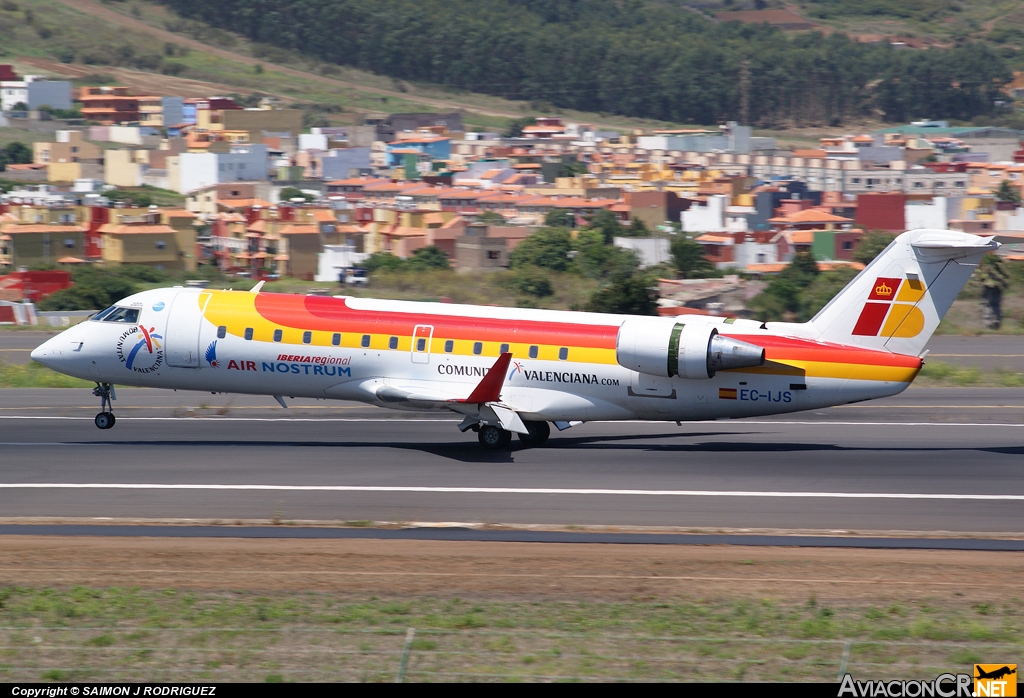 EC-IJS - Bombardier CRJ-200ER - Iberia Regional (Air Nostrum)