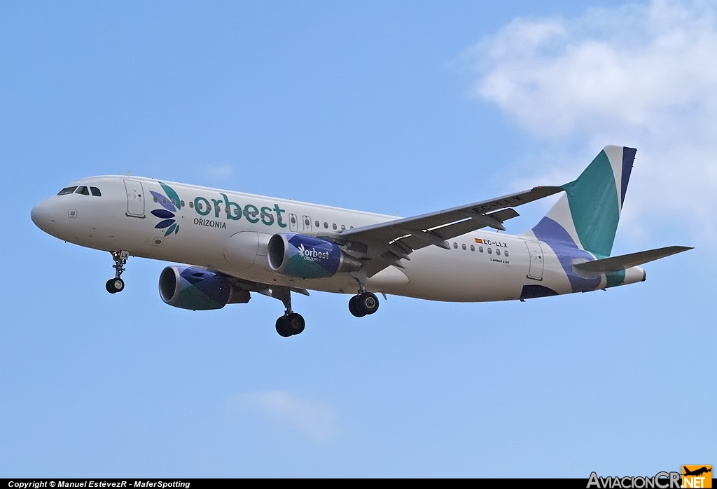 EC-LLX - Airbus A320-214 - Orbest