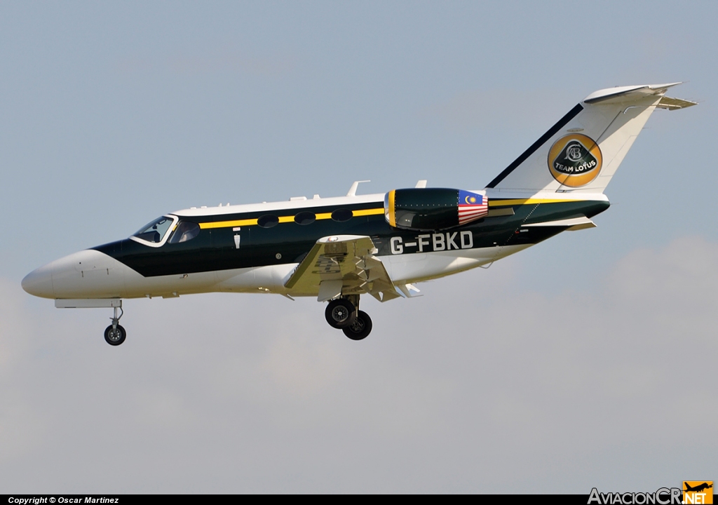 G-FBKD - Cessna 510 Citacion Mustang - Team Lotus