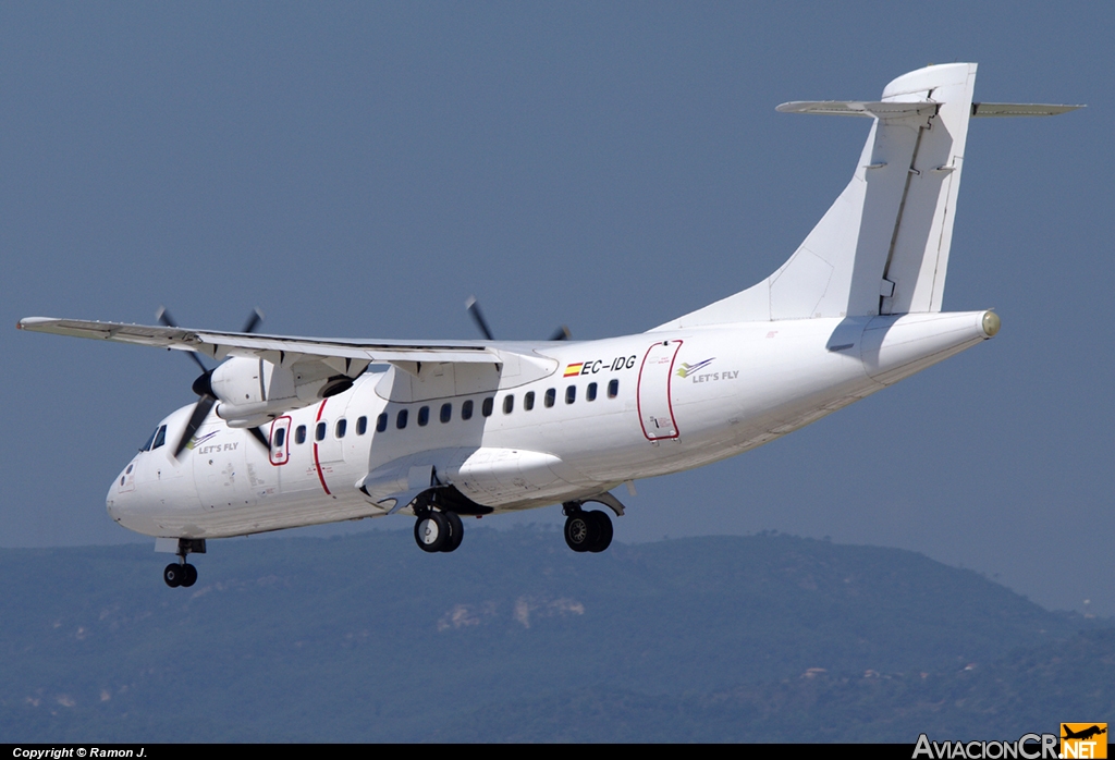 EC-IDG - ATR 42-300 - Let's Fly