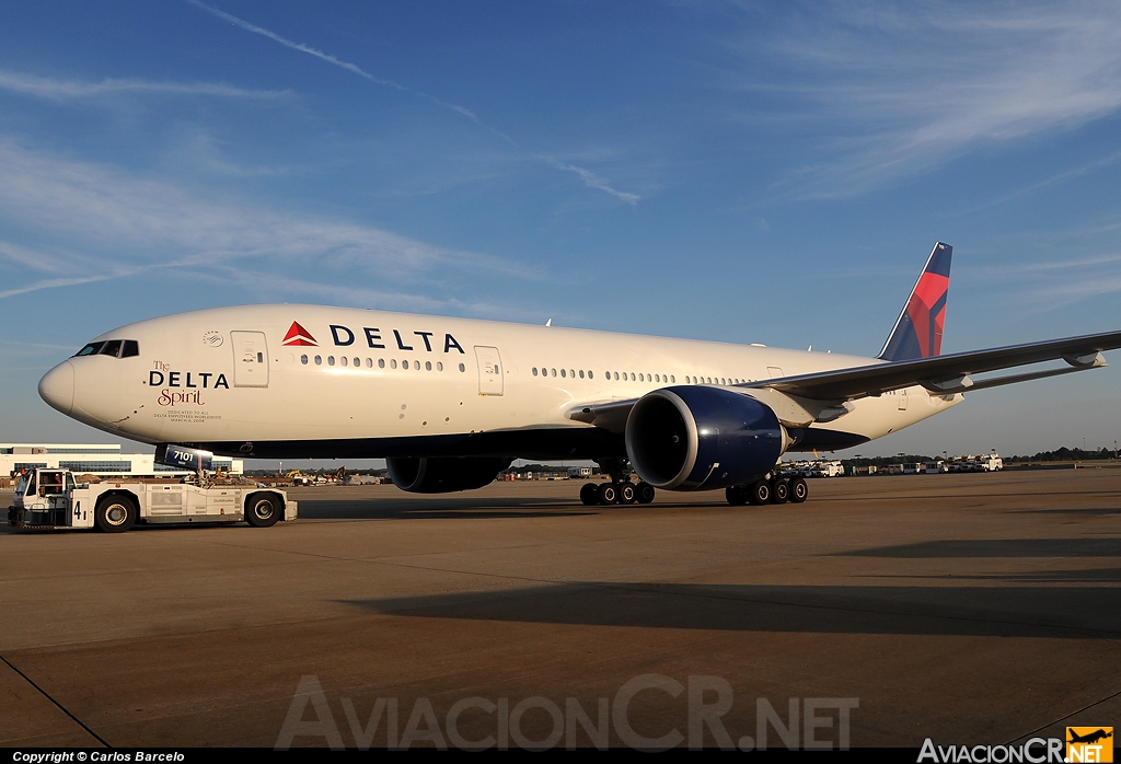N701DN - Boeing 777-232/LR - Delta Air Lines