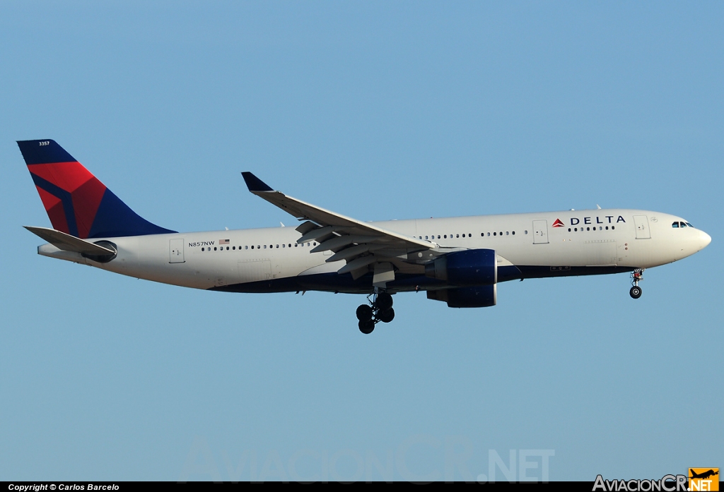 N857NW - Airbus A330-223 - Delta Air Lines