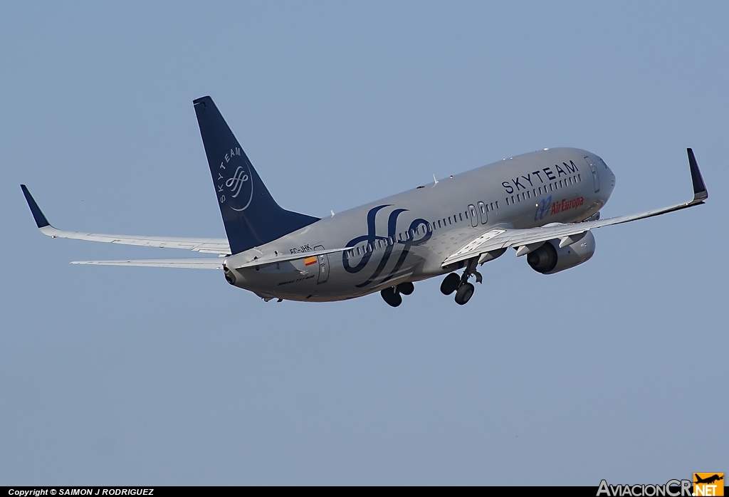 EC-JHK - Boeing 737-85P - Air Europa