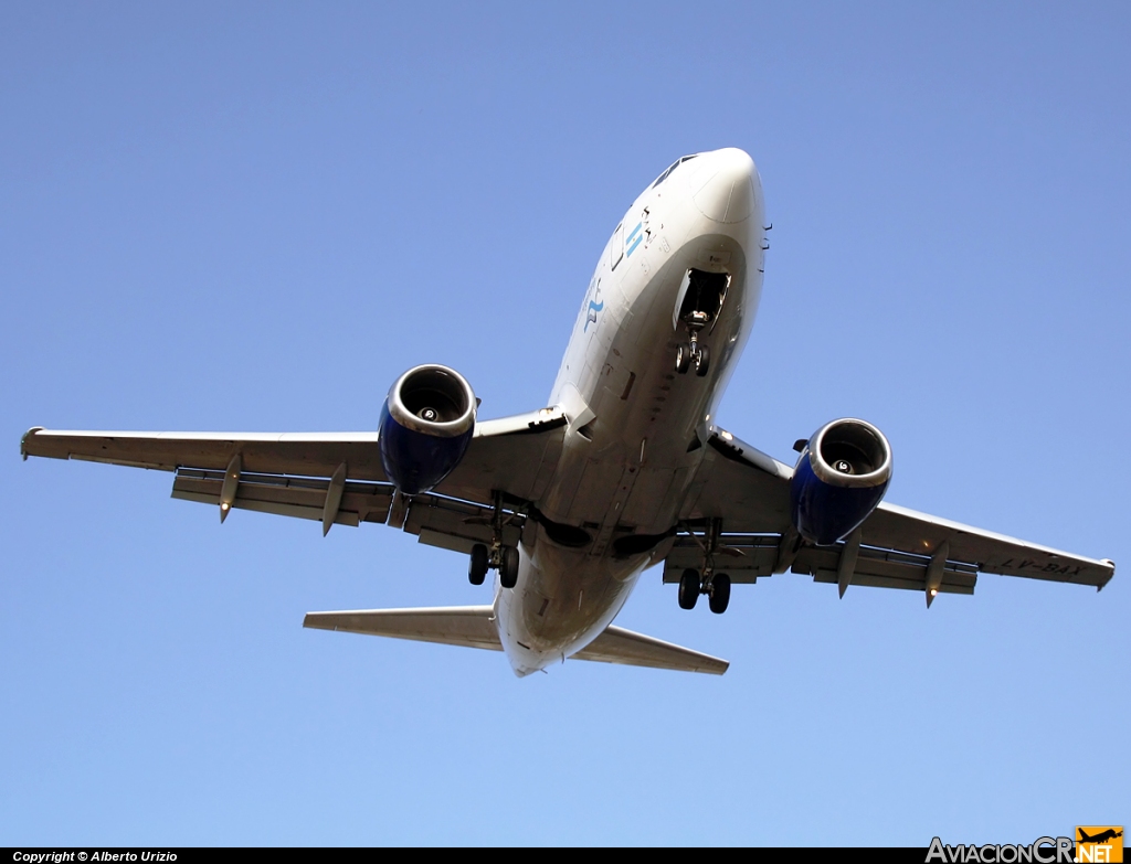 LV-BAX - Boeing 737-5H6 - Aerolineas Argentinas