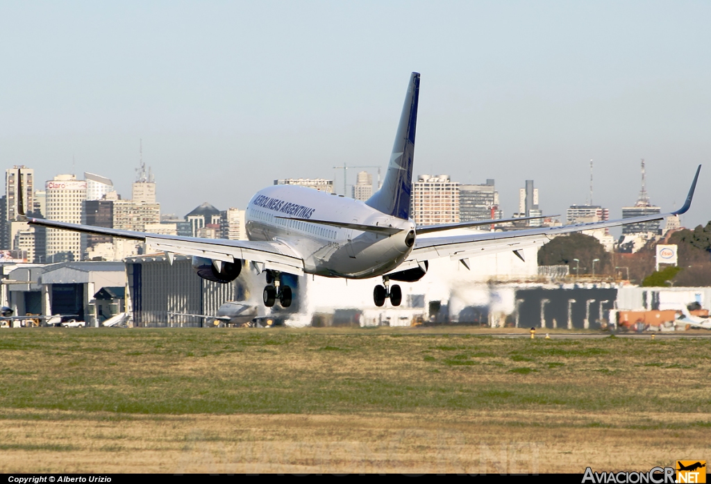 LV-CBS - Boeing 737-73V - Aerolineas Argentinas