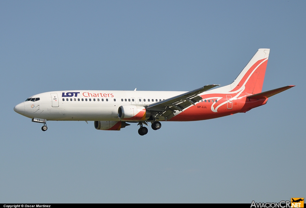 SP-LLL - Boeing 737-4Q8 - LOT Charters