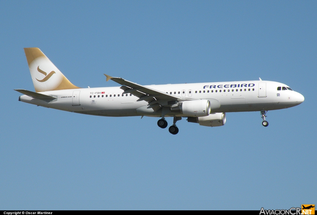 TC-FBH - Airbus A320-214 - Free Bird Airlines