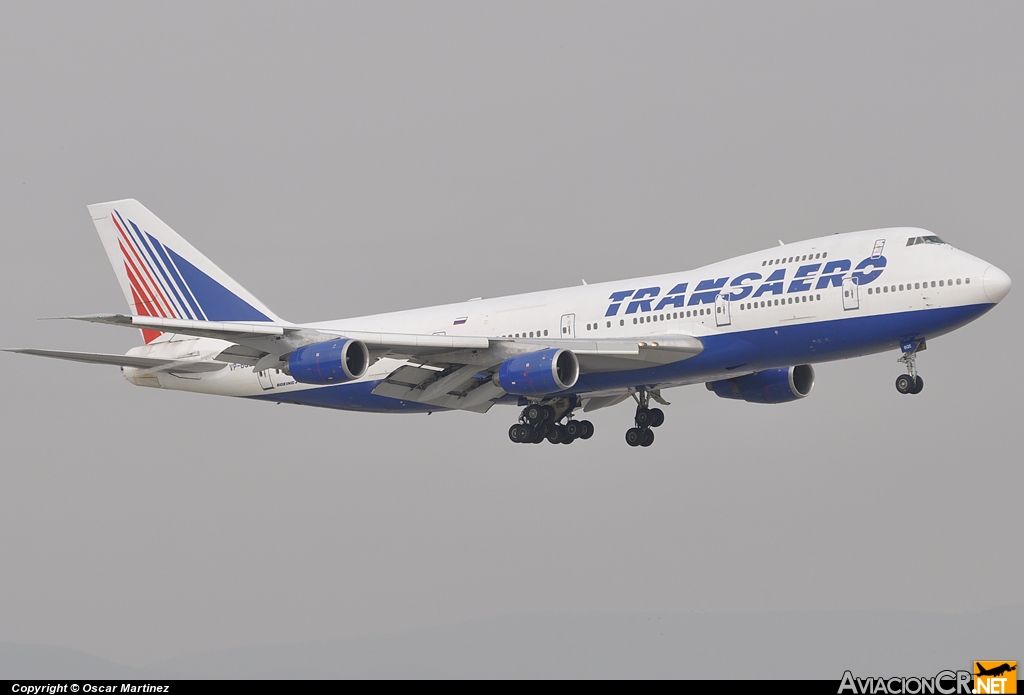 VP-BQE - Boeing 747-219B - Transaero Airlines