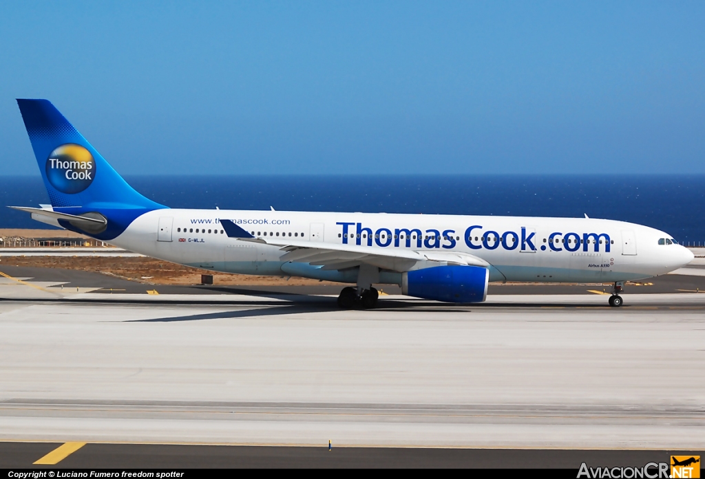 G-MLJL - Airbus A330-243 - Thomas Cook Airlines