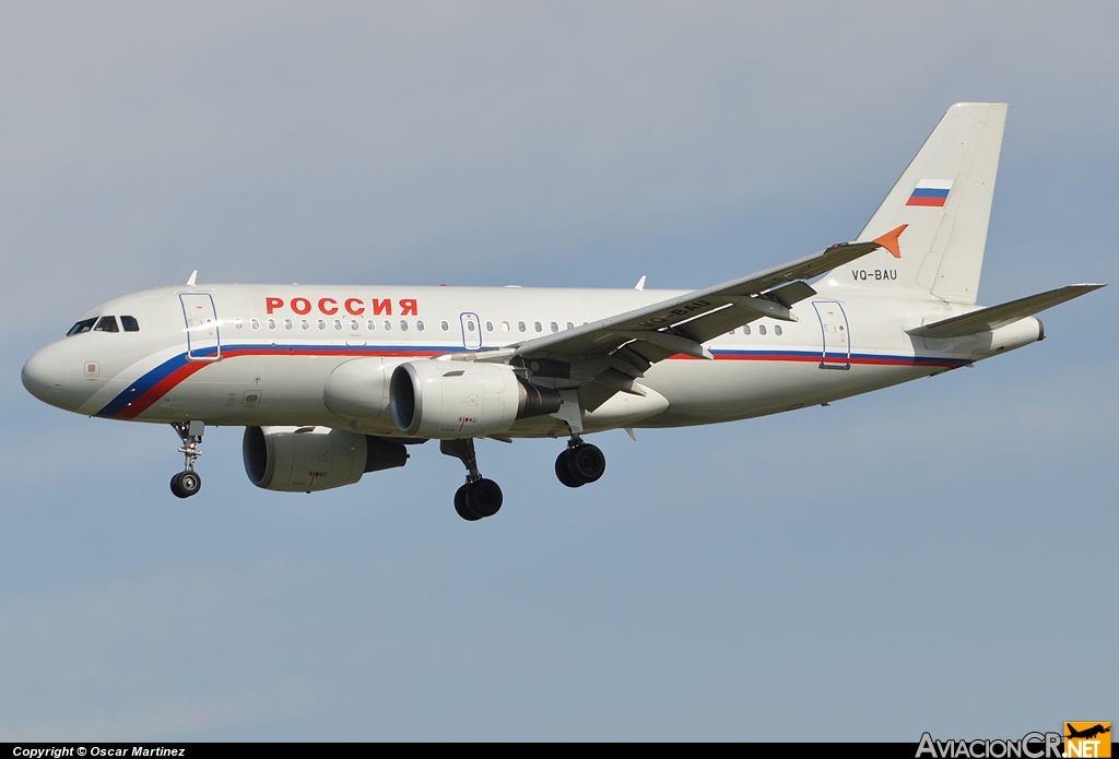 VQ-BAU - Airbus A319-112 - Rossiya Airlines