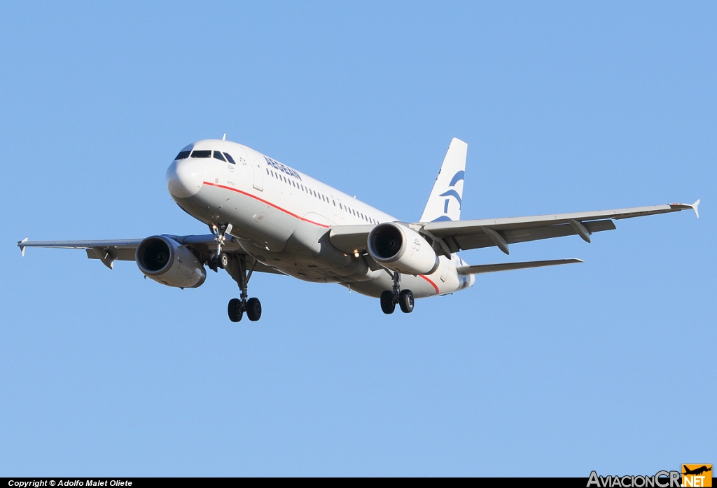 SX-DVG - Airbus A320-232 - Aegean Airlines