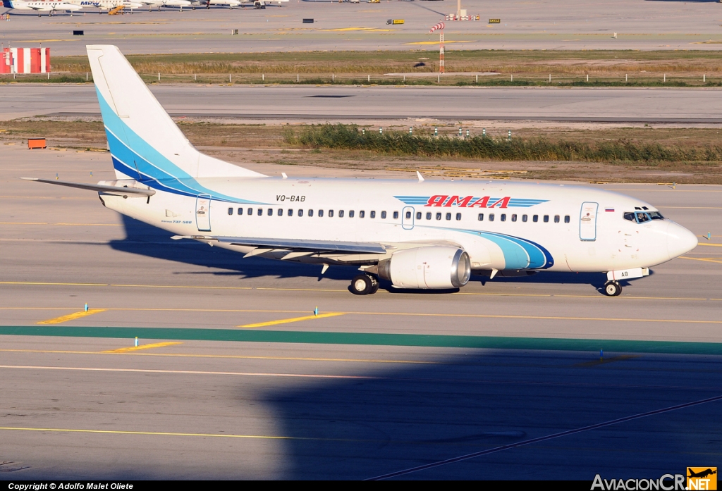 VQ-BAB - Boeing 737-56N - Yamal Airlines
