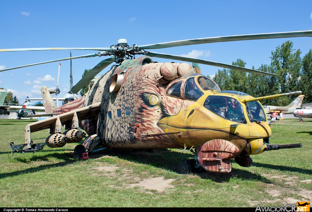 117 - Mil Mi-24D - Fuerza Aerea de Hungría